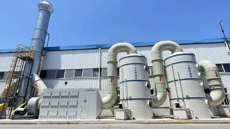 工业废气净化设备安装施工步骤详解